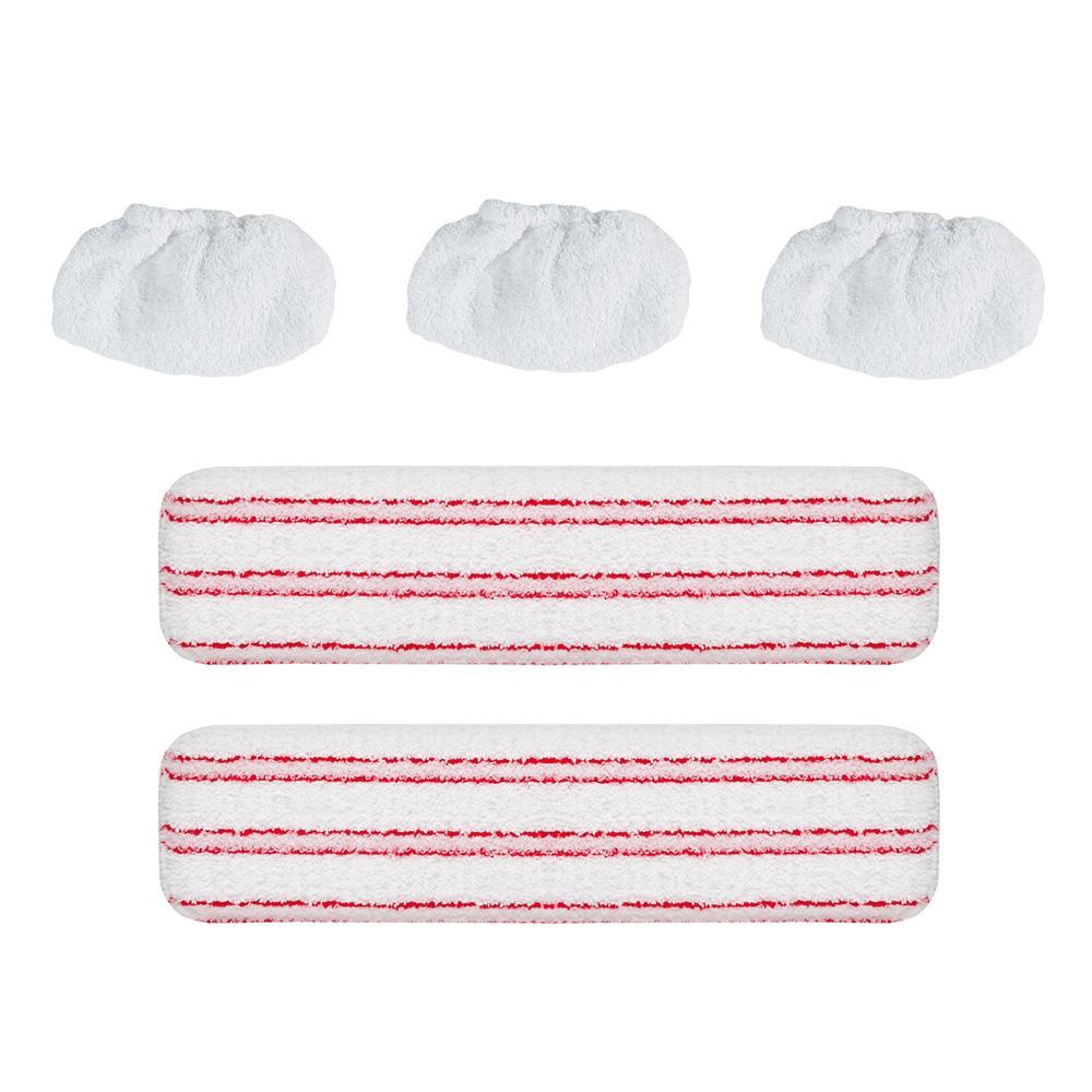 Kit of 2 cloths and 3 sockettes for Polti Vaporetto PAEU0324